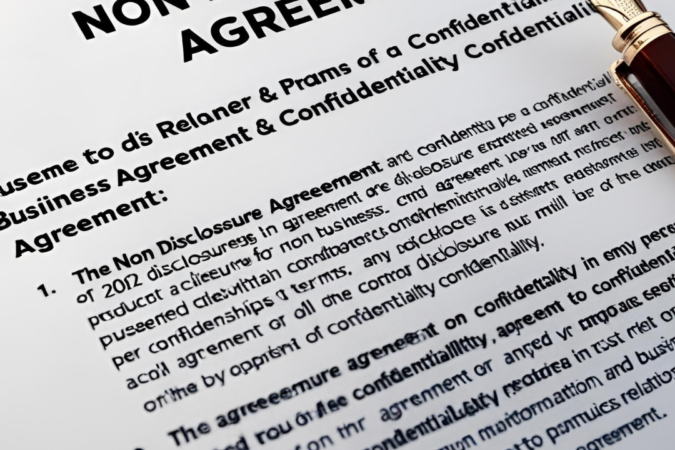 non disclosure agreement in banglore with a best price